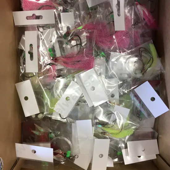 Box Lot Assorted Flasher Rigs