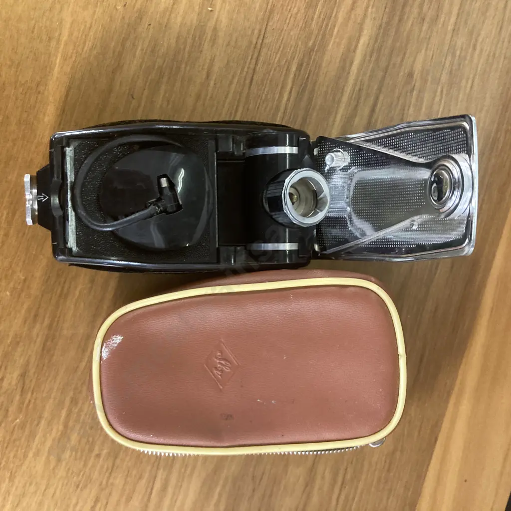 Agfa Prontor-SVS Silette 35mm Film Camera, Agfa Flashes, Sekonic Light Meter Etc Image 1++