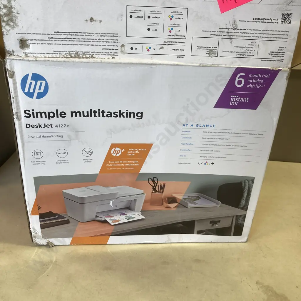 HP Deskjet 4122e Printer Image 1++