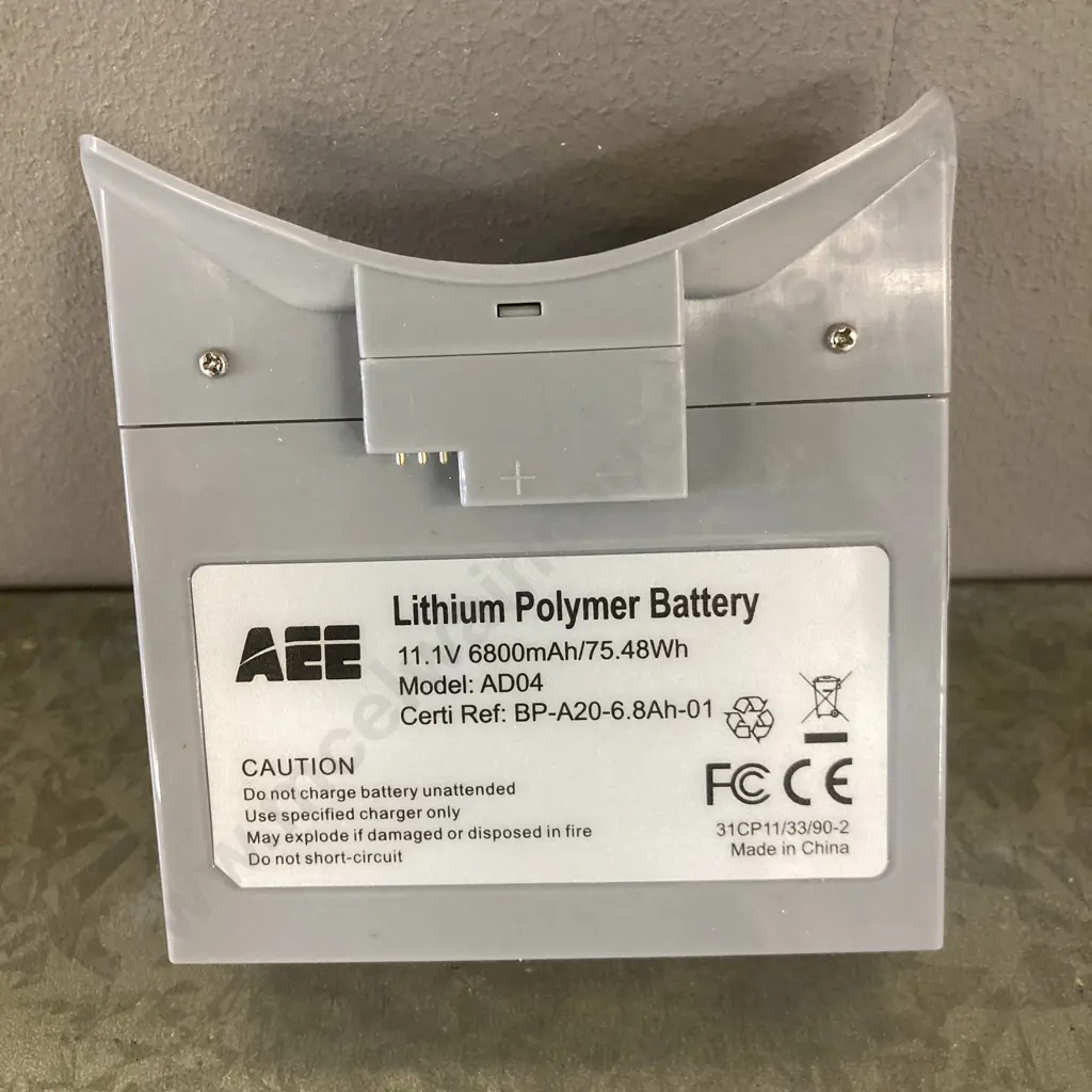 Lithium Polymer Battery 6800mAh/11.1V Battery to suit the AEE Condor Fishing Drone Image 1++