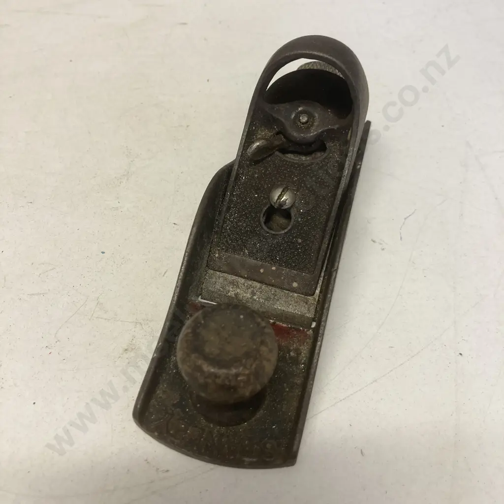 Vintage Stanley No. 220 Block Plane Made In England & No. 95 Butt Gauge - USA Image 1++