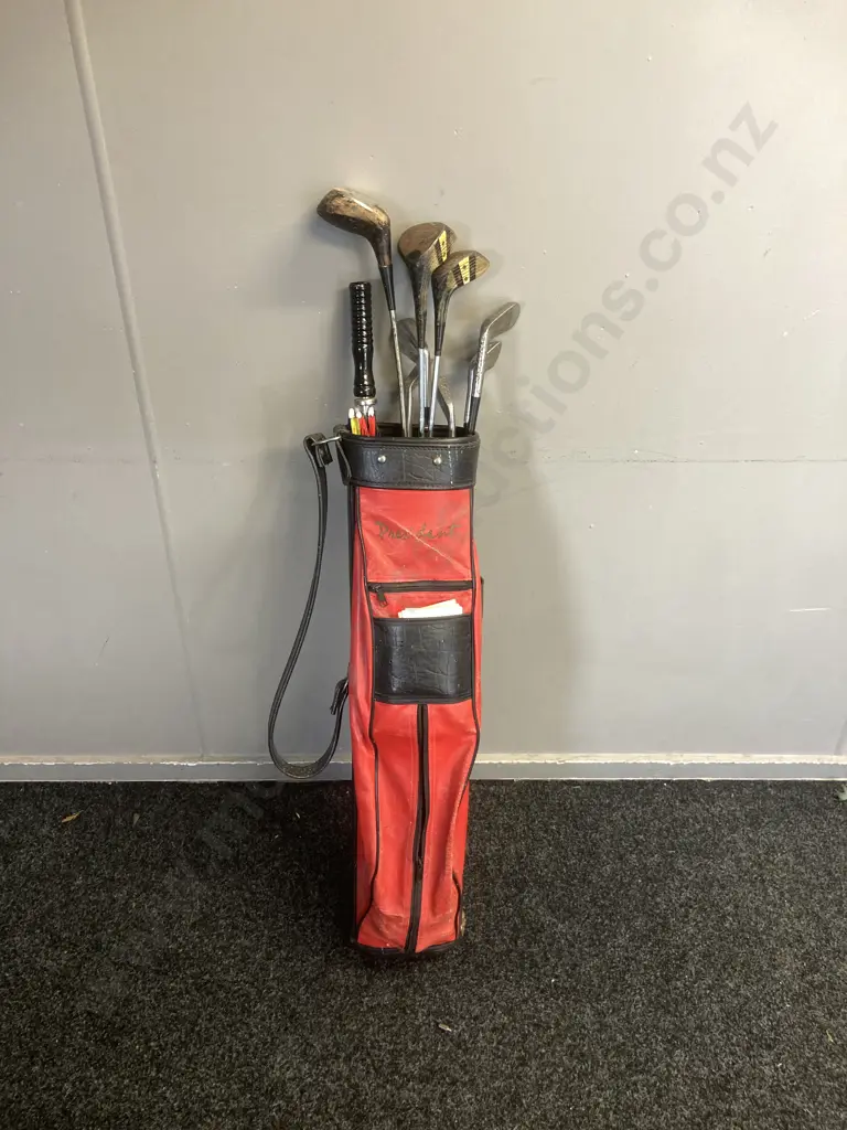 Golf Clubs With President Bag Golf Bag Image 1++