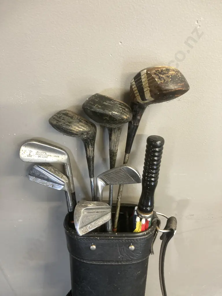 Golf Clubs With President Bag Golf Bag Image 1++