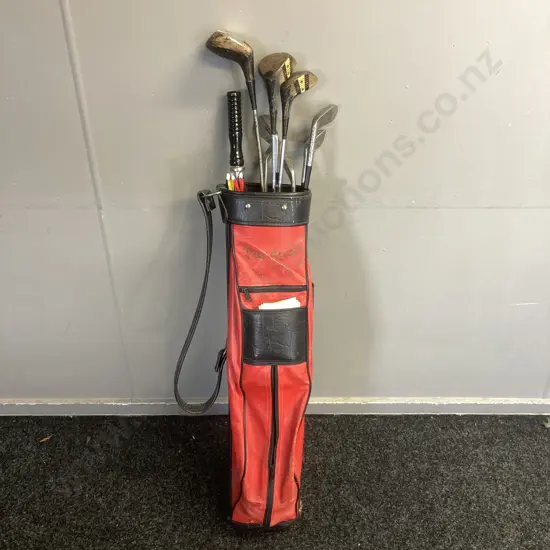 Golf Clubs With President Bag Golf Bag