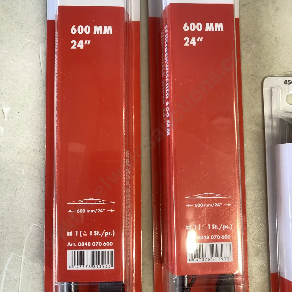 Pair of Wurth 24" & 18" Windshield Wipers Image 1++