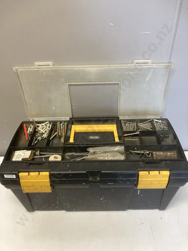 Big Jim Plastic Toolbox - Handtools & Chisels Etc Image 1++