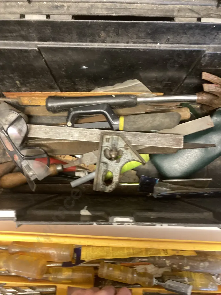 Big Jim Plastic Toolbox - Handtools & Chisels Etc Image 1++