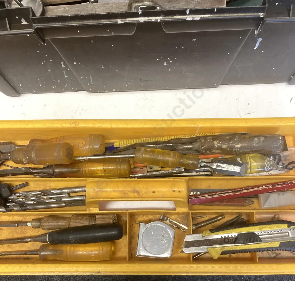 Big Jim Plastic Toolbox - Handtools & Chisels Etc Image 1++