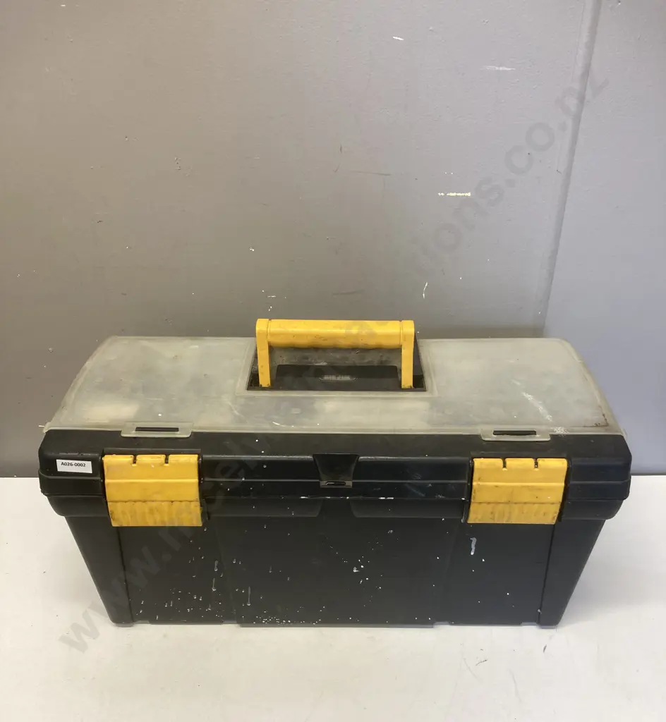 Big Jim Plastic Toolbox - Handtools & Chisels Etc Image 1++