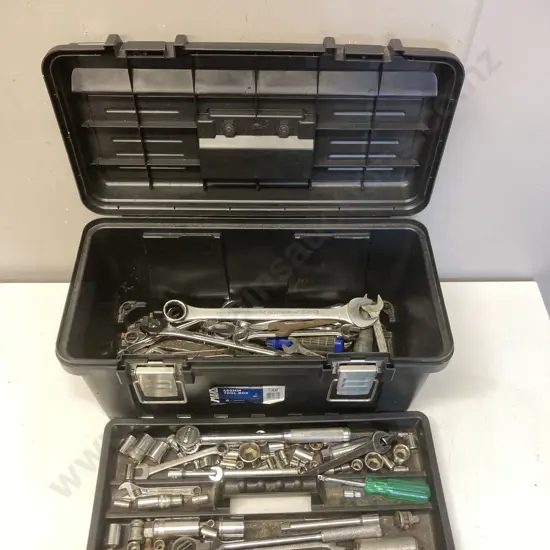 Mako Plastic Toolbox - Sockets & Crescents Etc