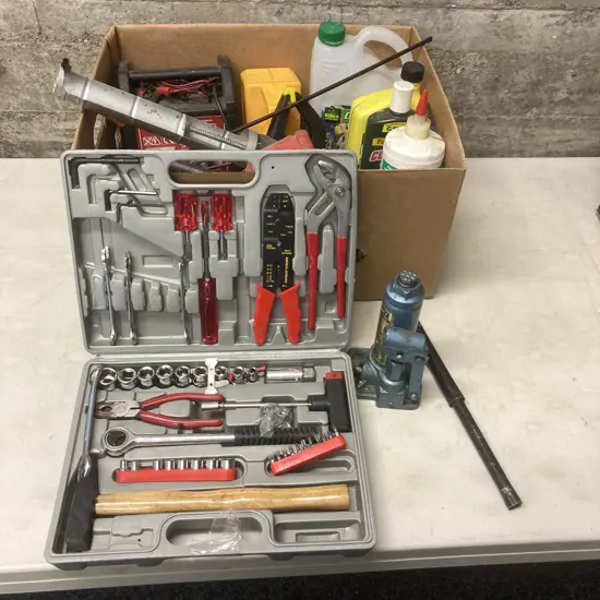 Tools, Toolset, Jack, Marquip Charger, Car Wash Etc