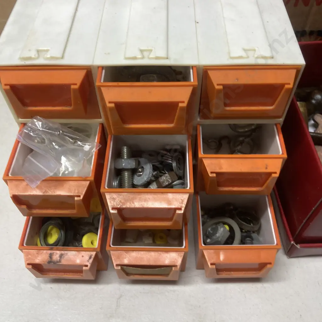 Tools, Hardware In Drawer Unit, Spanners In Pouch Etc Image 1++