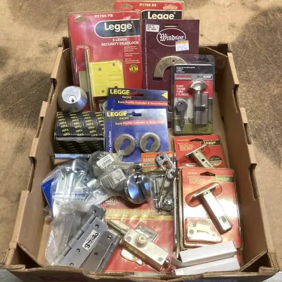 Box Lot Assorted Hardware
