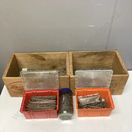 Assorted Nails & Fence Staples