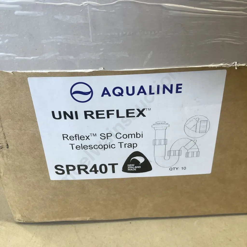 Box Lot 10 x Aqualine Uni Reflex Space Waste S&P Tele Trap Image 1++