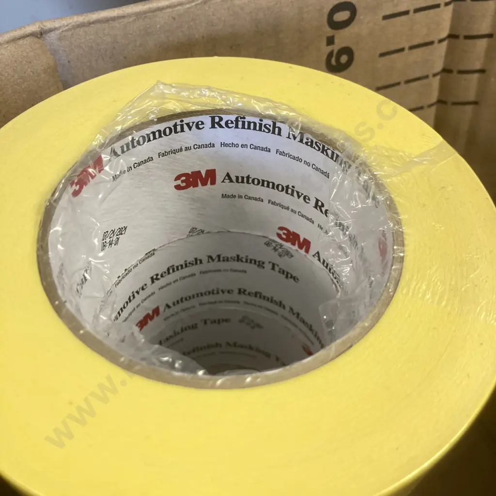 Box Lot 12 x Rolls of 3M Automotive Refinish Masking Tape Image 1++