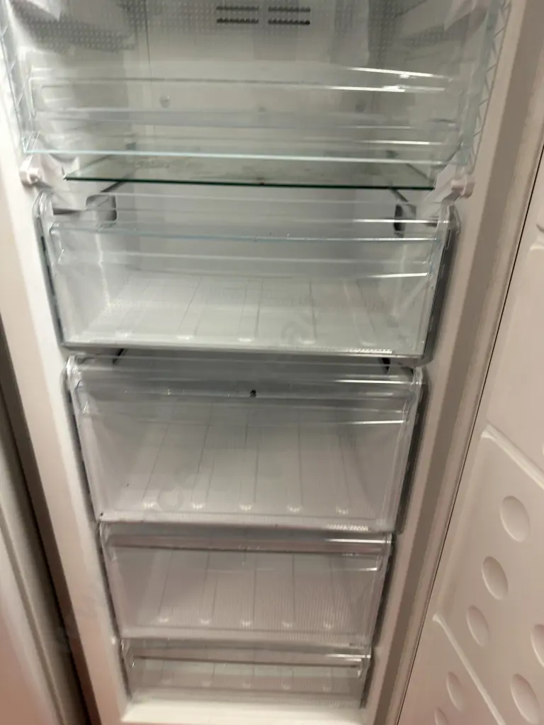 Haier 258 Litre Vertical Freezer Model HVF260SS2 (No Handles) Image 1++