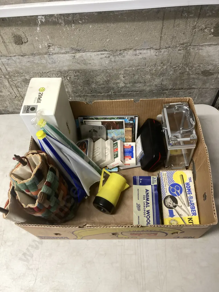 Box lot Zumba, POSB Card Packs, Vintage Items Image 1++