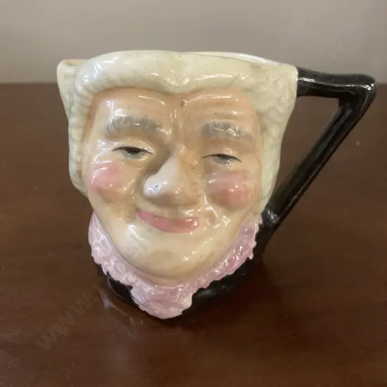 Vintage Toby Jug Made In  England. H9cm (Sold With /19)