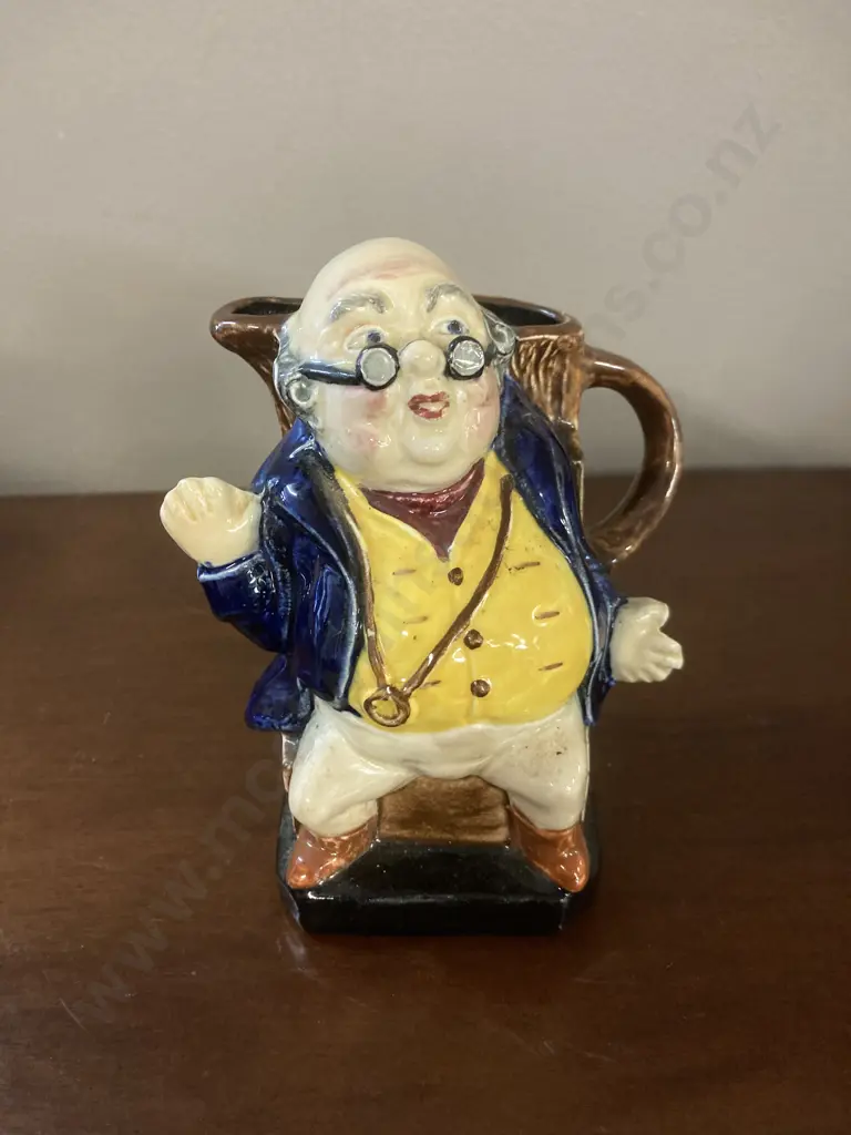 Burleigh Ware Mr Pickwick Toby Jug Burslem England. H13cm (Sold With /19) Image 1++