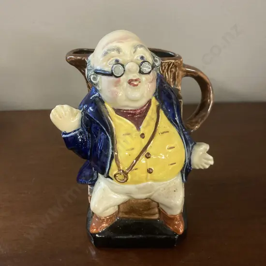 Burleigh Ware Mr Pickwick Toby Jug Burslem England. H13cm (Sold With /19)