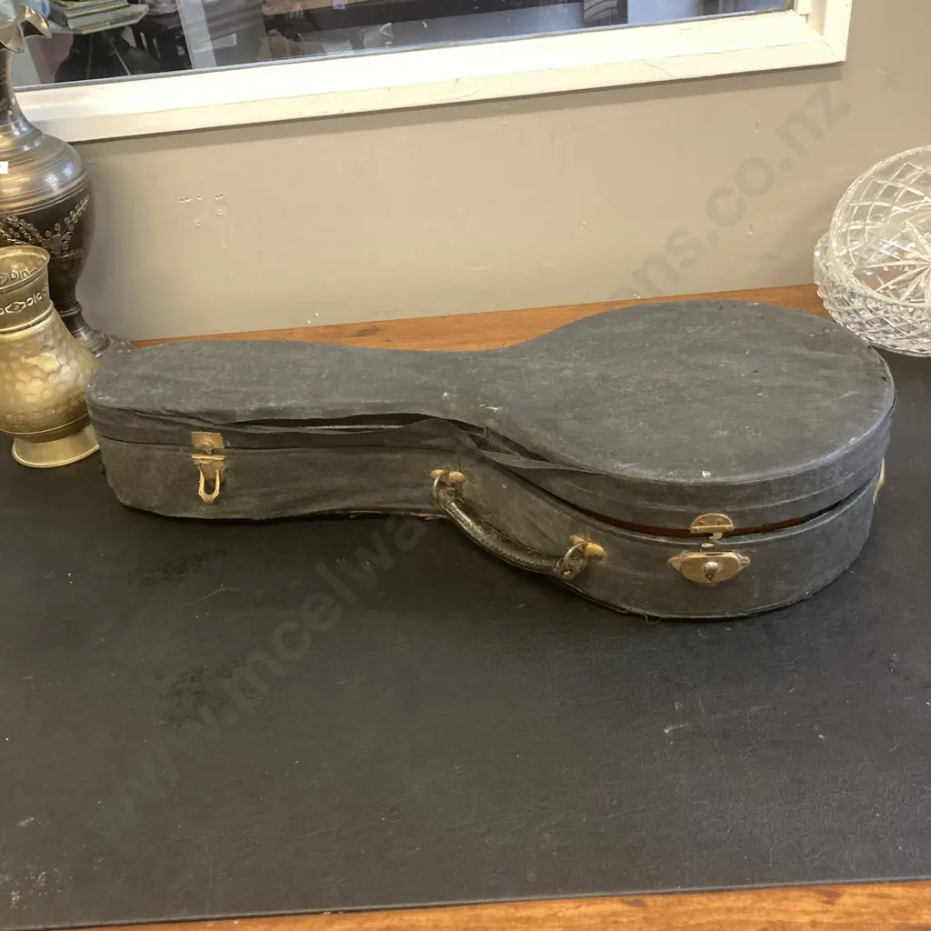 Antique 1920s Canto Banjo-Mandolin - France, 8 String, With Case (As Found Condition) Image 1++