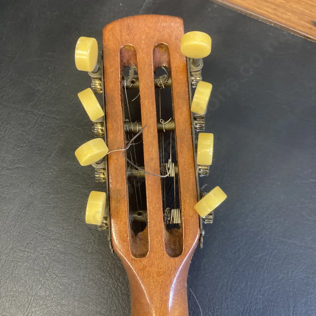 Antique 1920s Canto Banjo-Mandolin - France, 8 String, With Case (As Found Condition) Image 1++