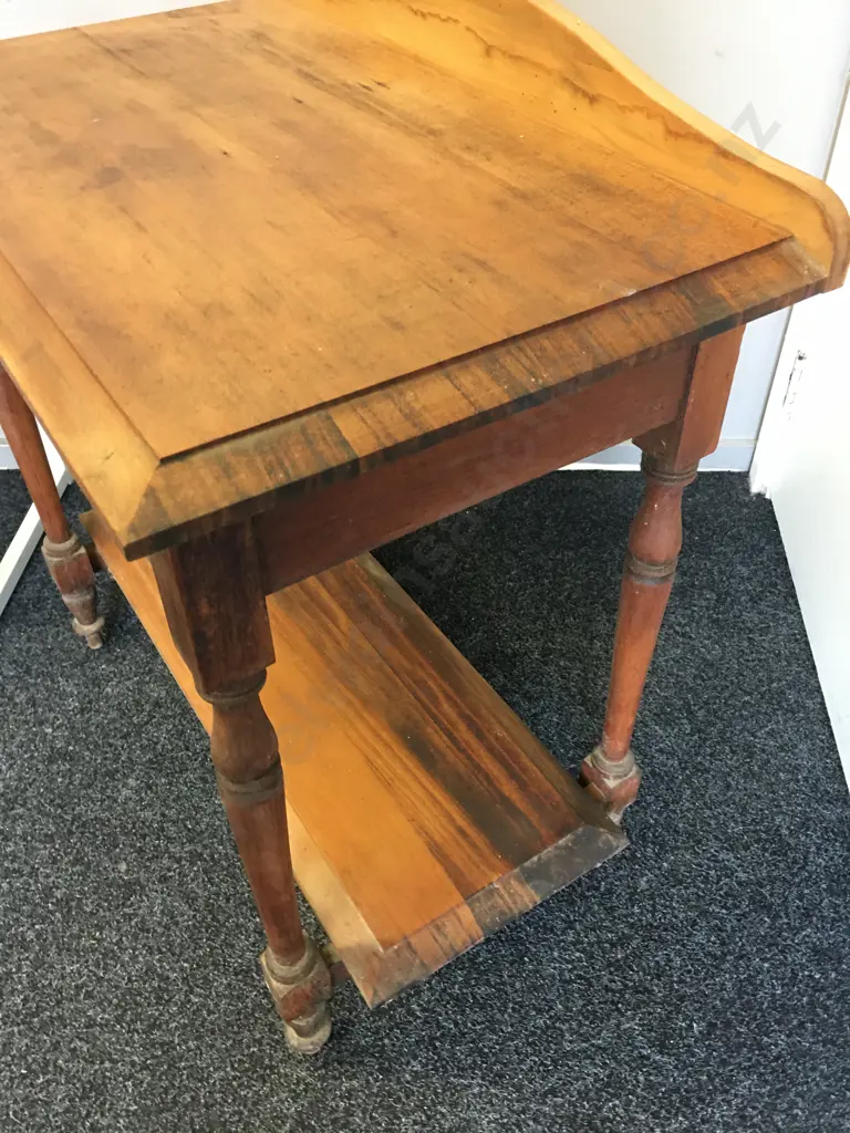 Antique Kauri Wash Stand H84,W80,D46cm. Image 1++