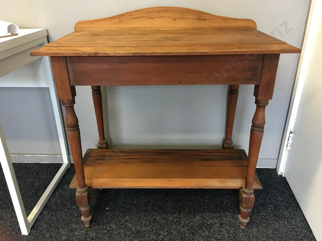 Antique Kauri Wash Stand H84,W80,D46cm. Image 1++
