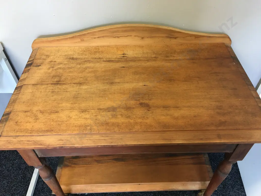 Antique Kauri Wash Stand H84,W80,D46cm. Image 1++