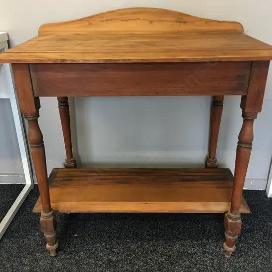 Antique Kauri Wash Stand H84,W80,D46cm.