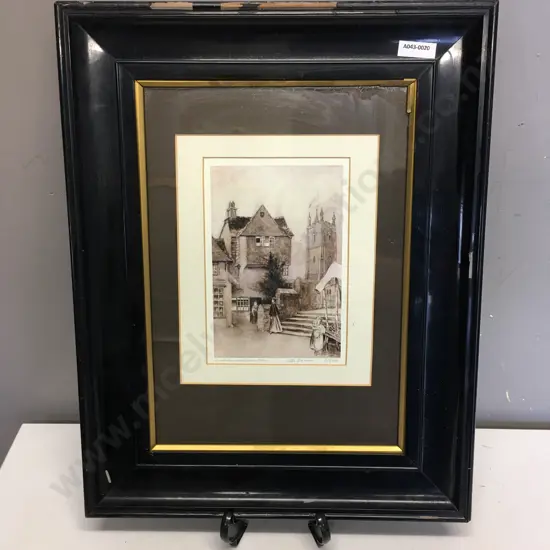 Limited Edition Print by Graham Andrew 8/500 Signed (Frame As Found). 46 x 36cm