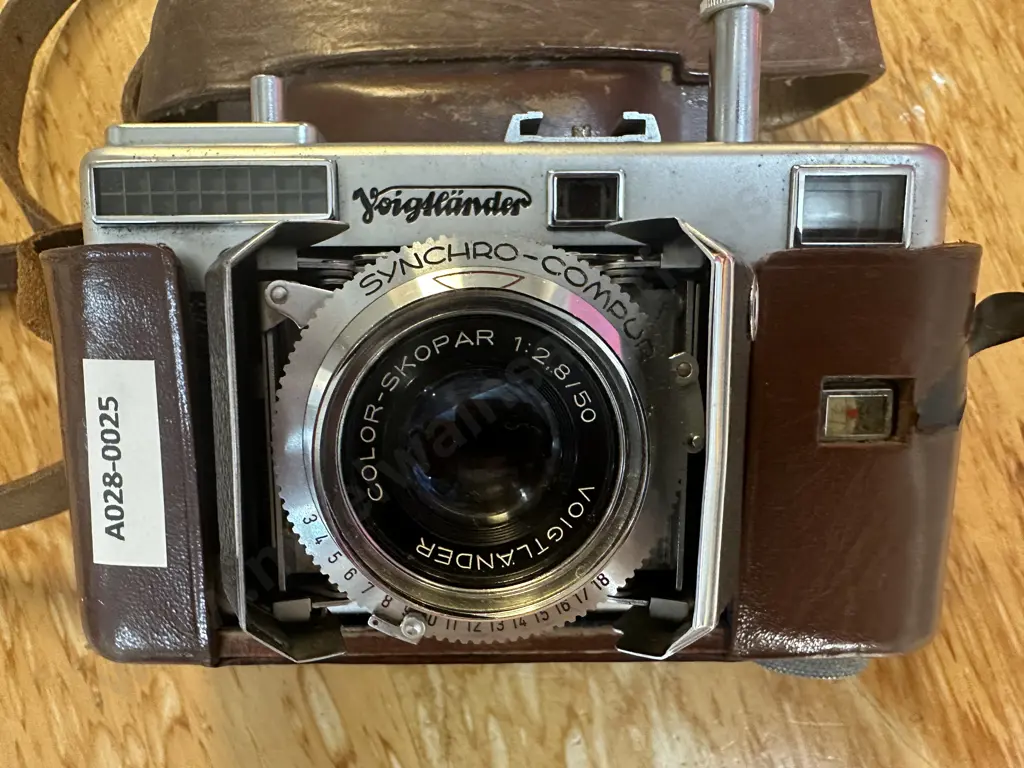 Voigtlander Vitessa 35mm Film Rangefinder Camera With Color-Skopar 50mm f2.8 Lens Image 1++
