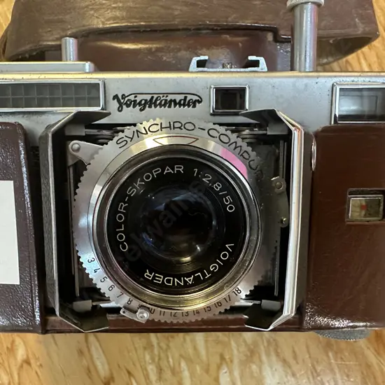 Voigtlander Vitessa 35mm Film Rangefinder Camera With Color-Skopar 50mm f2.8 Lens