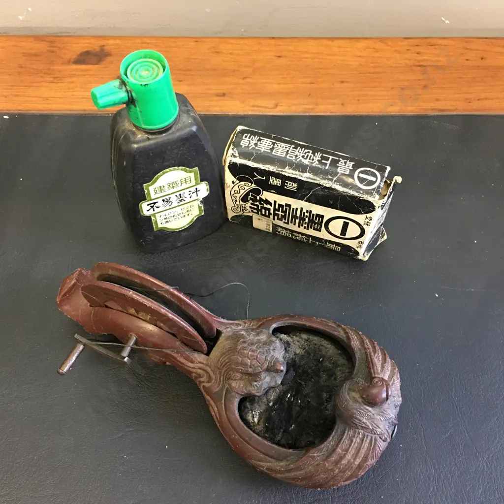 Japanese Plastic Products 'SUMITSUBO' Carpenter's Ink Pot Image 1++