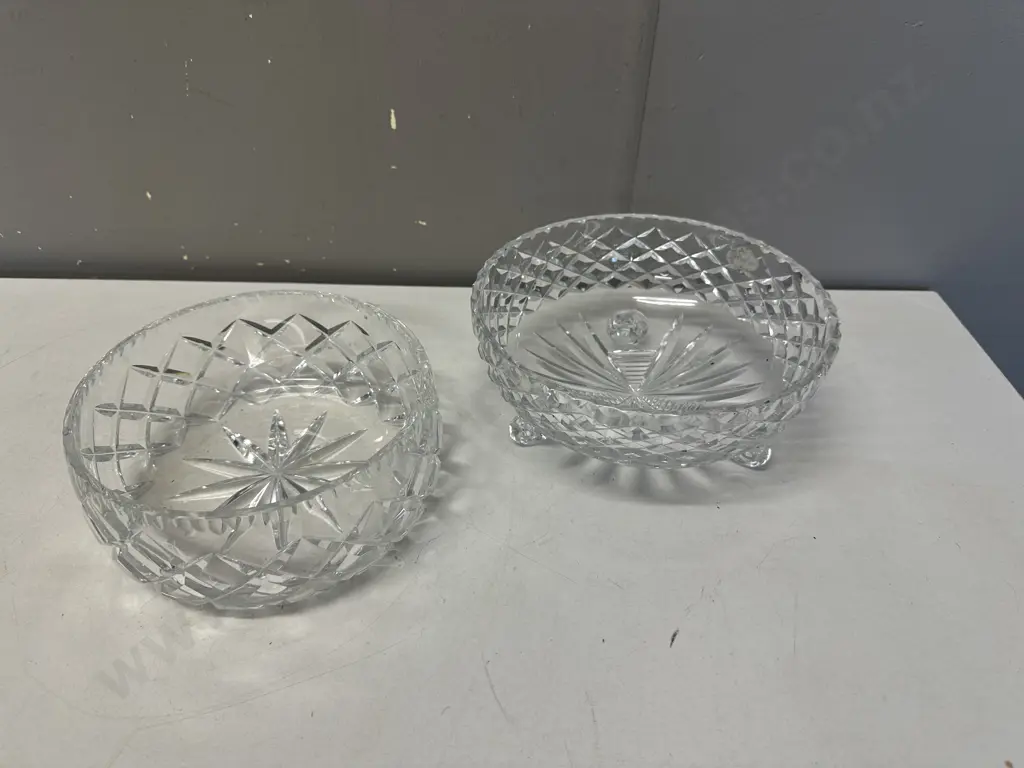 Vintage Crystal Bowls Image 1++