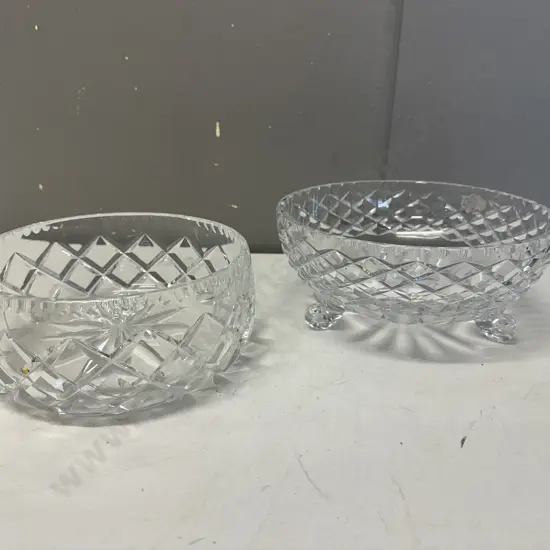 Vintage Crystal Bowls