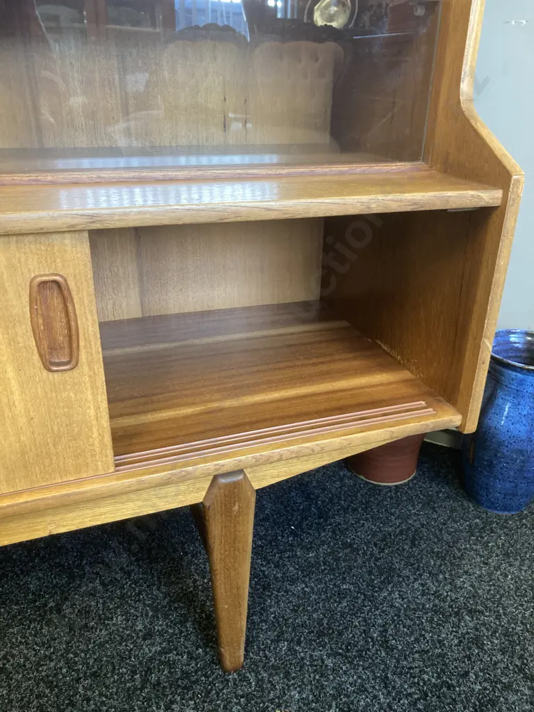Mid-Century Modern Teak Wall Unit by Mahjongg for Ouwenbroek's Meubelfabriek,1960s. H143 W185 D42cm Image 1++