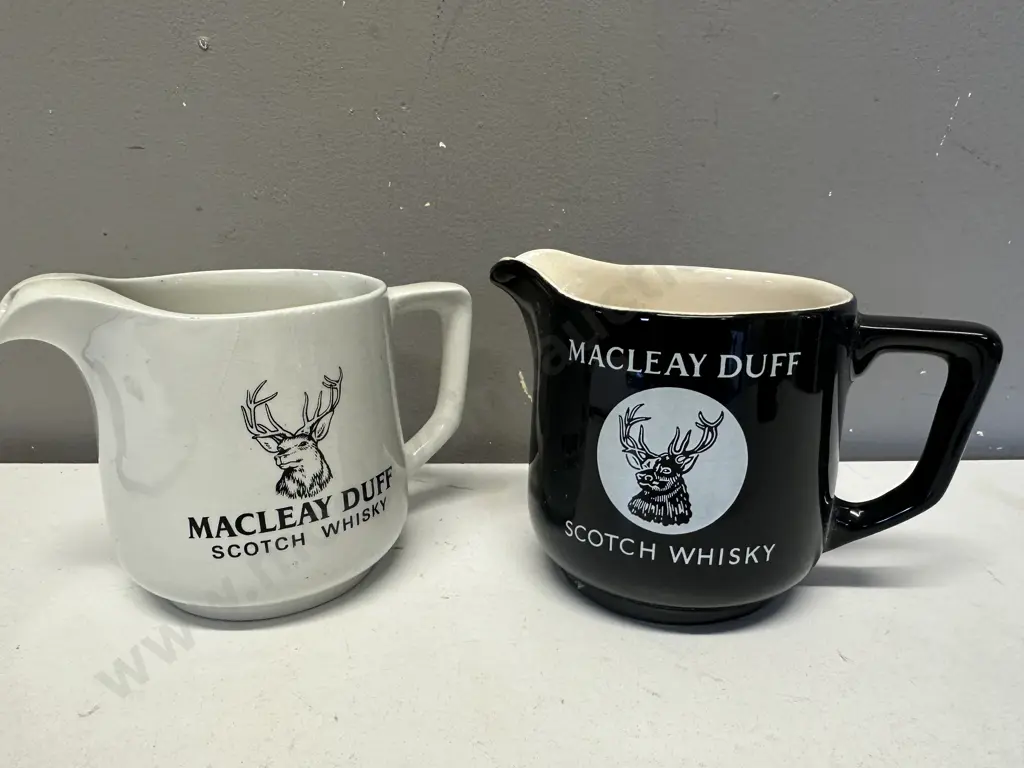 MacLeay Duff Scotch Whisky Water Jugs Image 1++