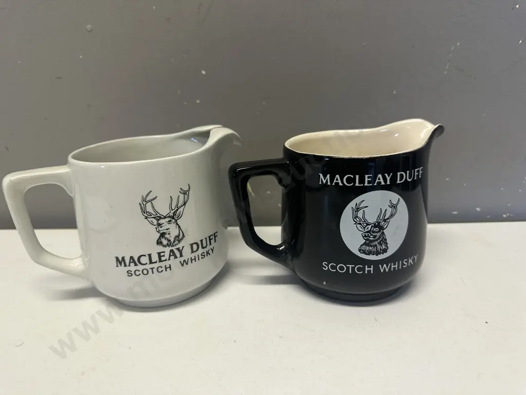 MacLeay Duff Scotch Whisky Water Jugs Image 1++