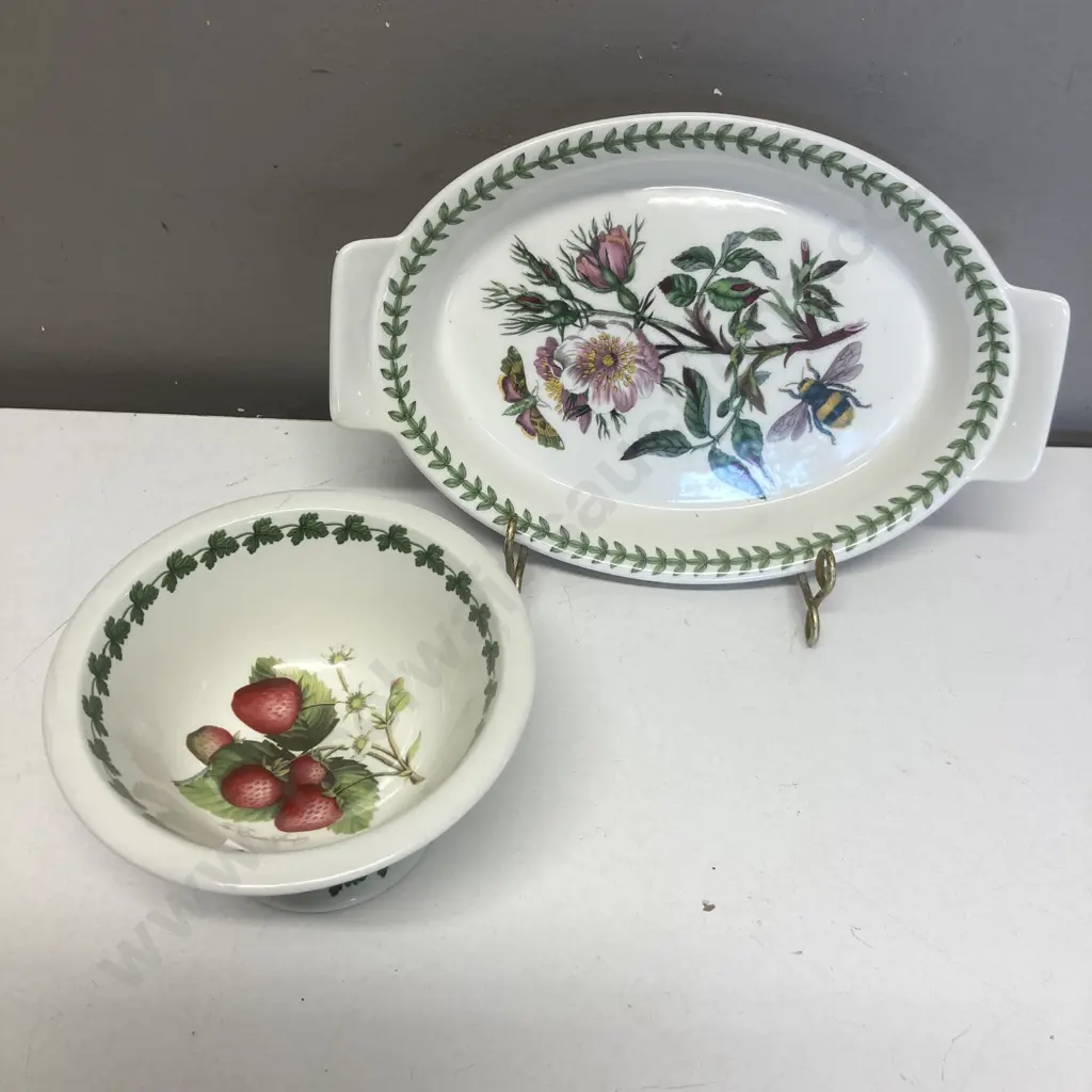 Portmerion Strawberry Fair and Fire & Ice Dishes Image 1++