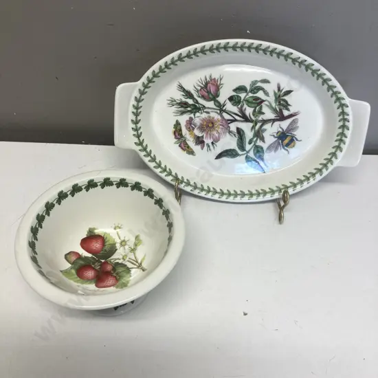 Portmerion Strawberry Fair and Fire & Ice Dishes