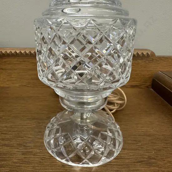 Art Deco Crystal Lamp H21cm.