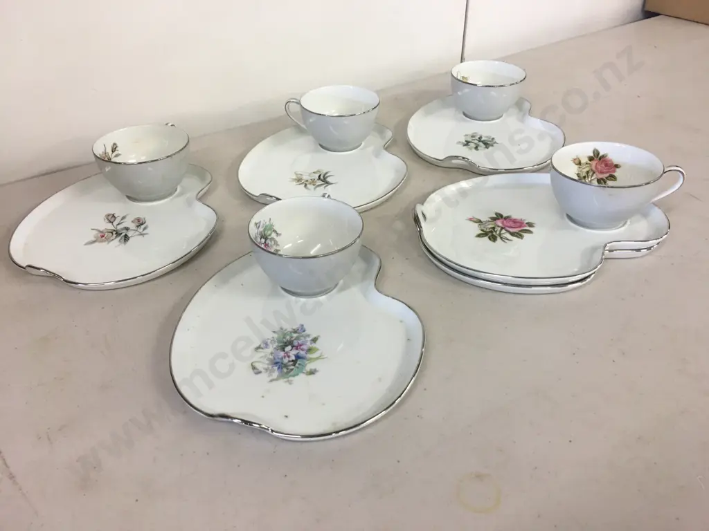Selection Of Noritake Snake Plates & Cups Image 1++