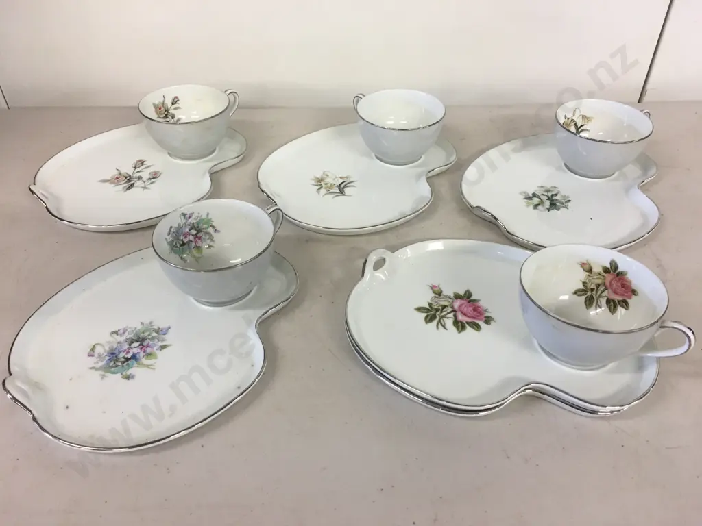 Selection Of Noritake Snake Plates & Cups Image 1++
