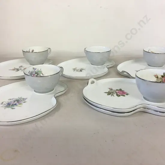 Selection Of Noritake Snake Plates & Cups