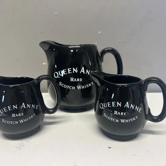 Vintage Wade Queen Anne Scotch Whisky Jugs