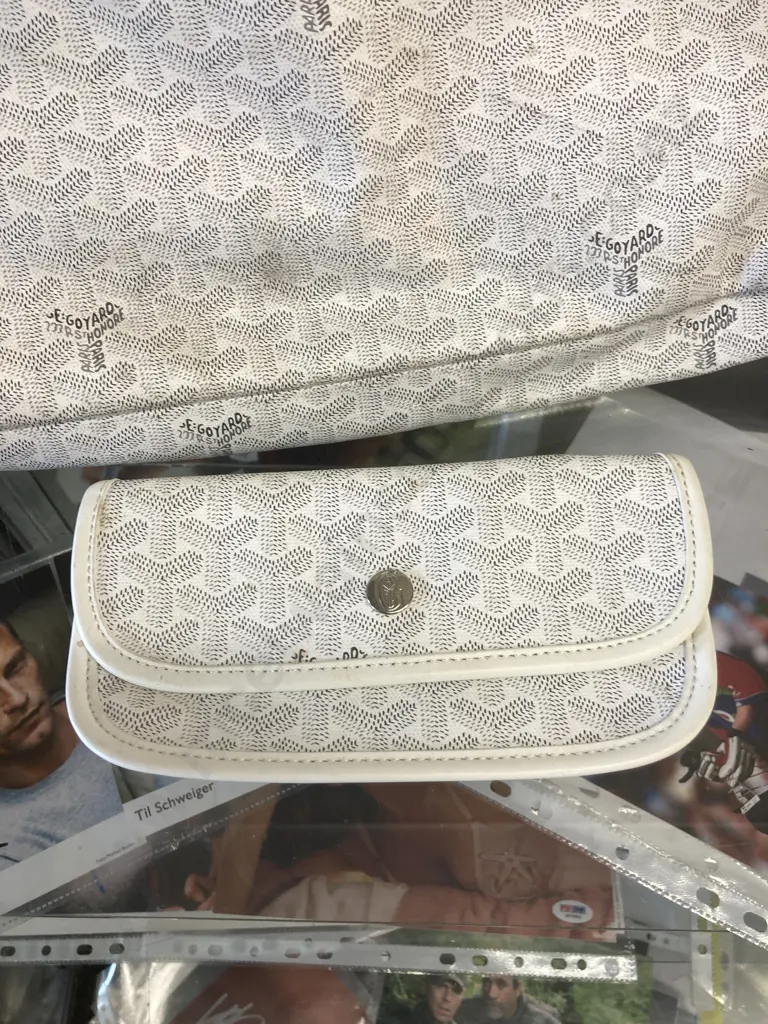 E:Goyard Honore Paris Tote Bag With Matching Purse Image 1++