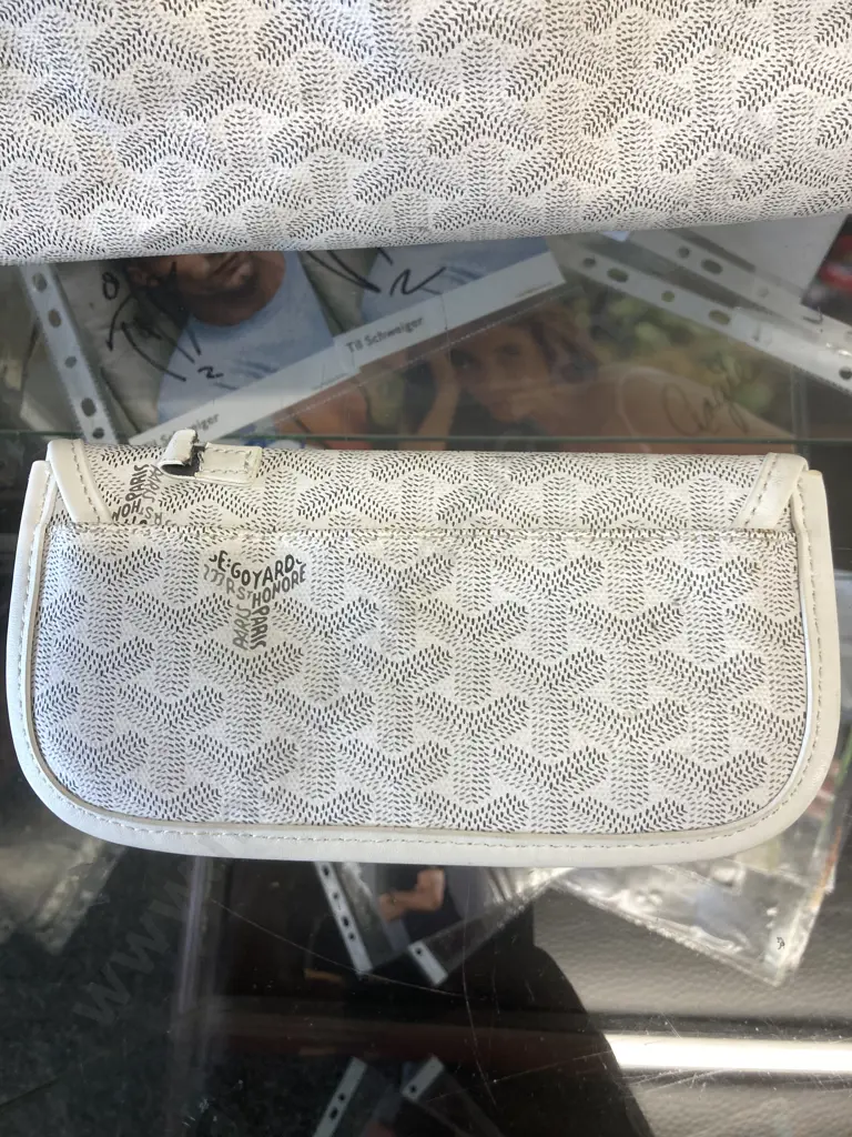 E:Goyard Honore Paris Tote Bag With Matching Purse Image 1++