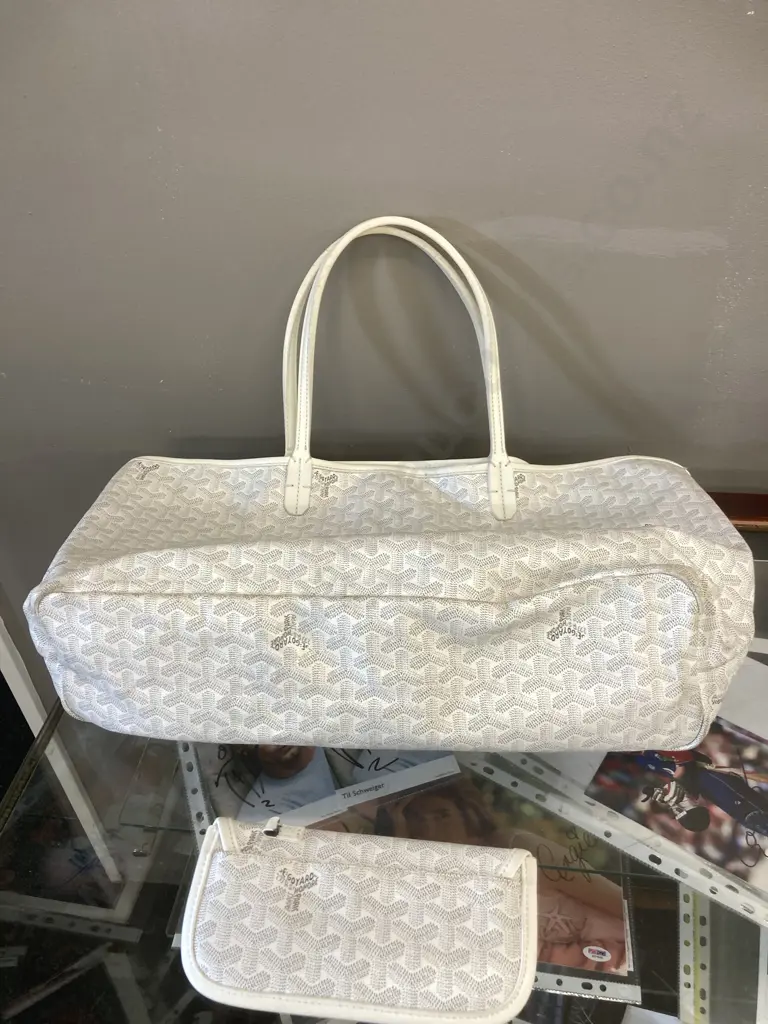 E:Goyard Honore Paris Tote Bag With Matching Purse Image 1++